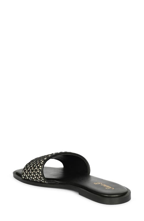Saint G Oli Slide Sandal In Black