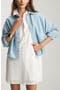 selected Bleached Linen Denim