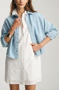 Mavi Jeans Carlia Bleached Denim Shirt