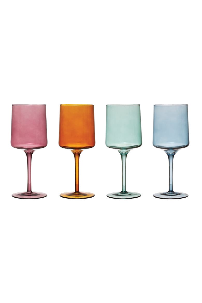 Wine Glass, 4 Colors, Main, color, Pink