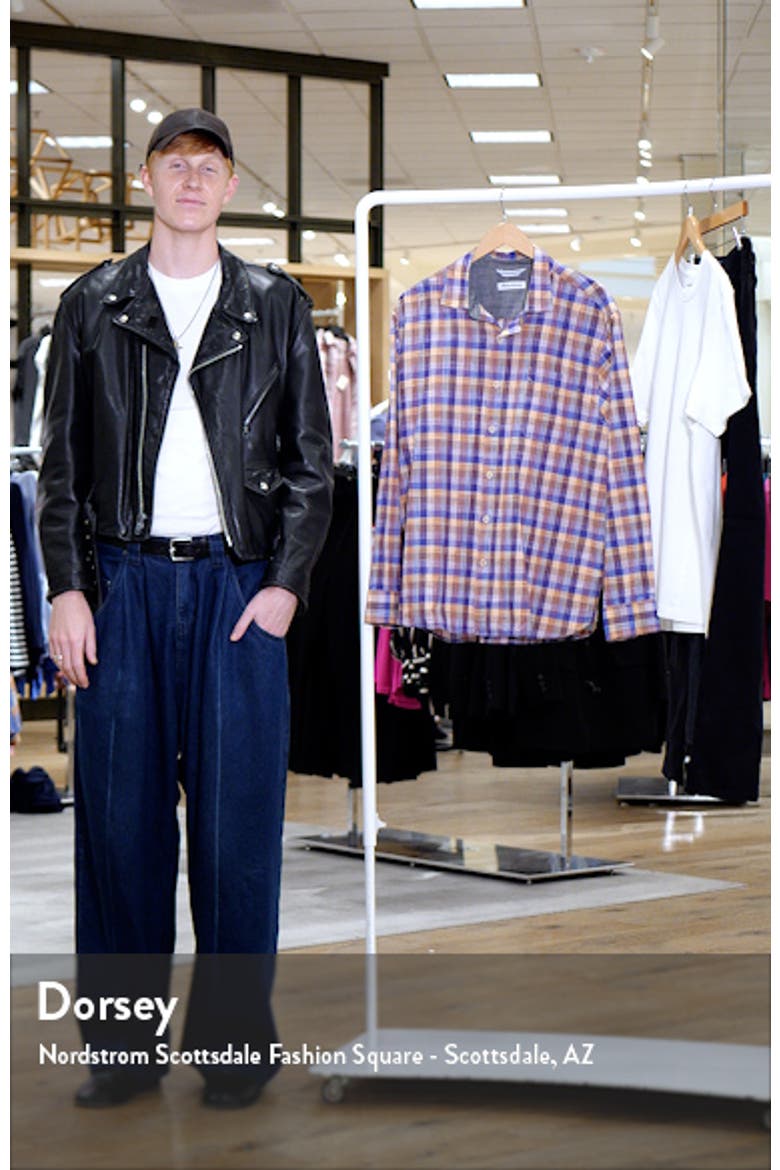 Sand Dune Check Woven Cotton Button-Up Shirt video