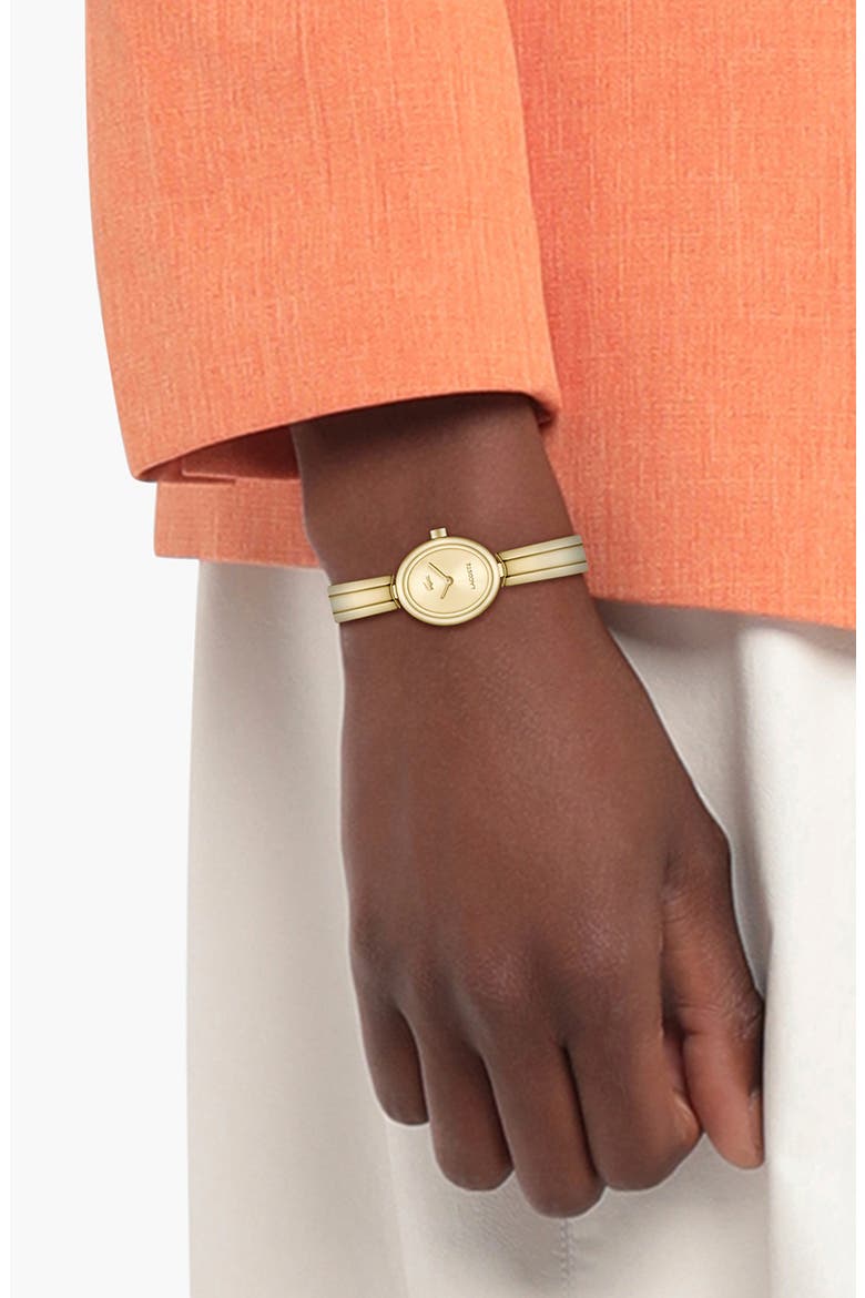 Suzanne Oval Bracelet Watch, 18.5mm x 25mm, Alternate, color, GOLD