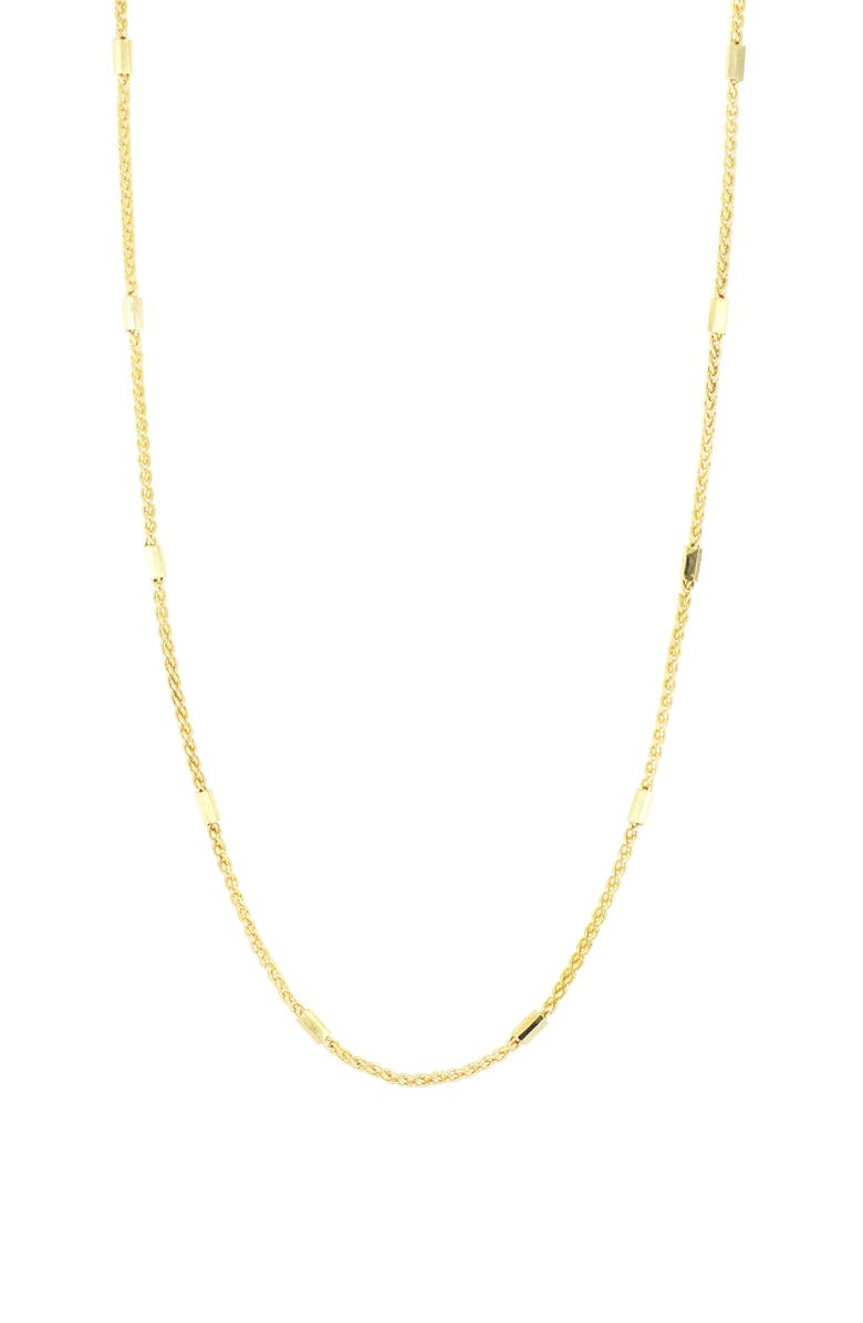 Bony Levy Kids' 14K Gold Wheat Chain, Main, color, 