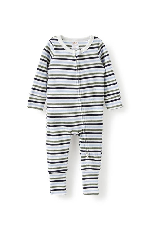 The Billie Long Sleeve Rib Romper