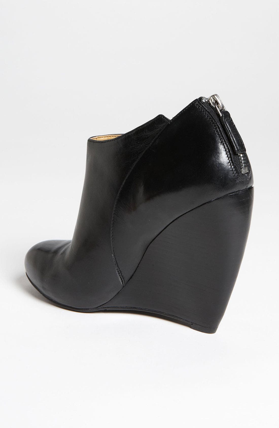 Nine West 'Lottie' Wedge Bootie, Alternate, color, 