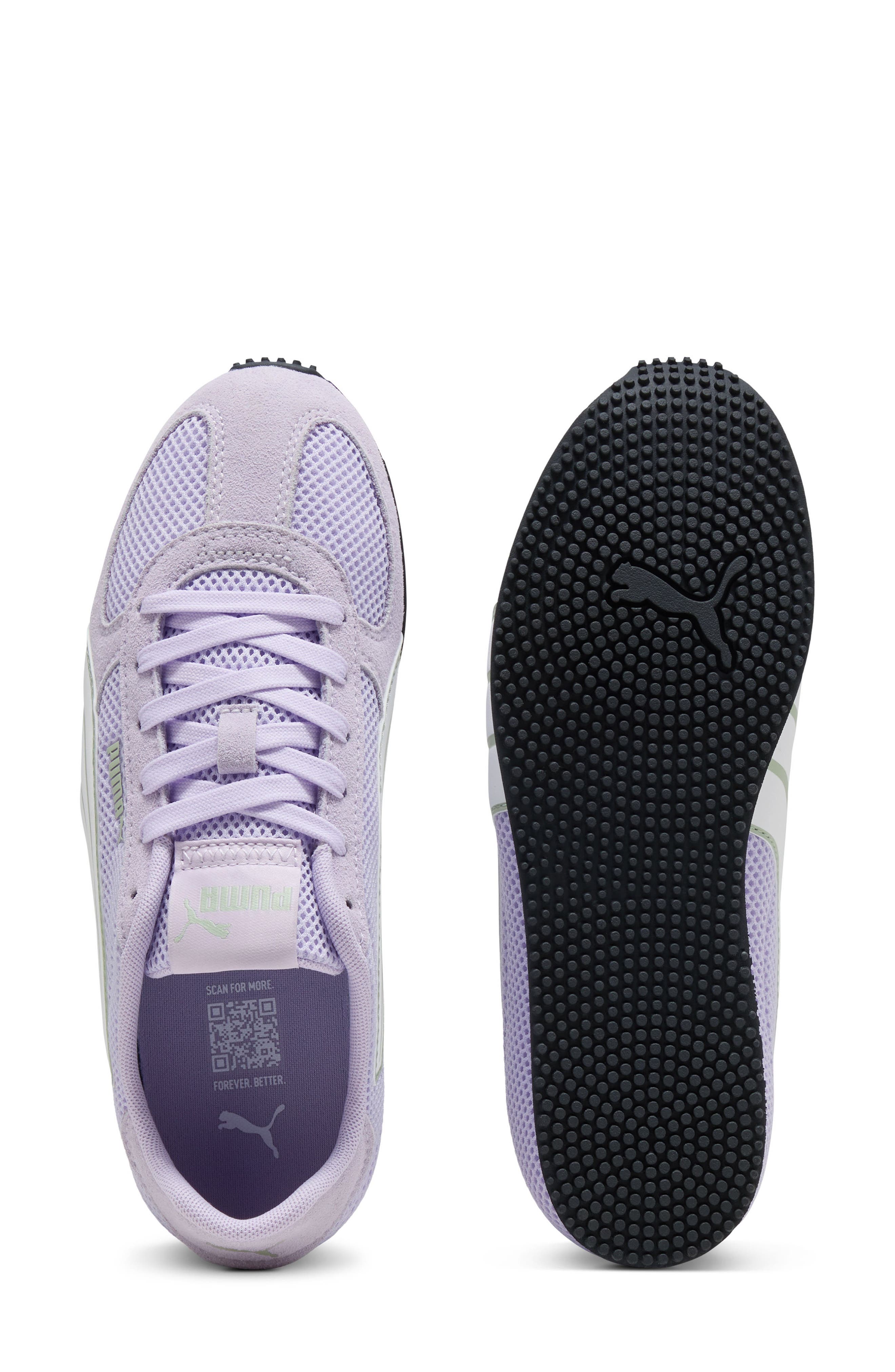 ST Track Sneaker, Alternate, color, LIGHT LAVENDER/ WHITE/ GRASS