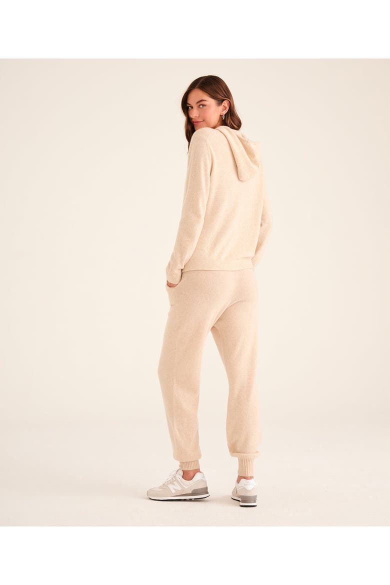 Off-Duty Cashmere Hoodie, Alternate, color, Oatmeal