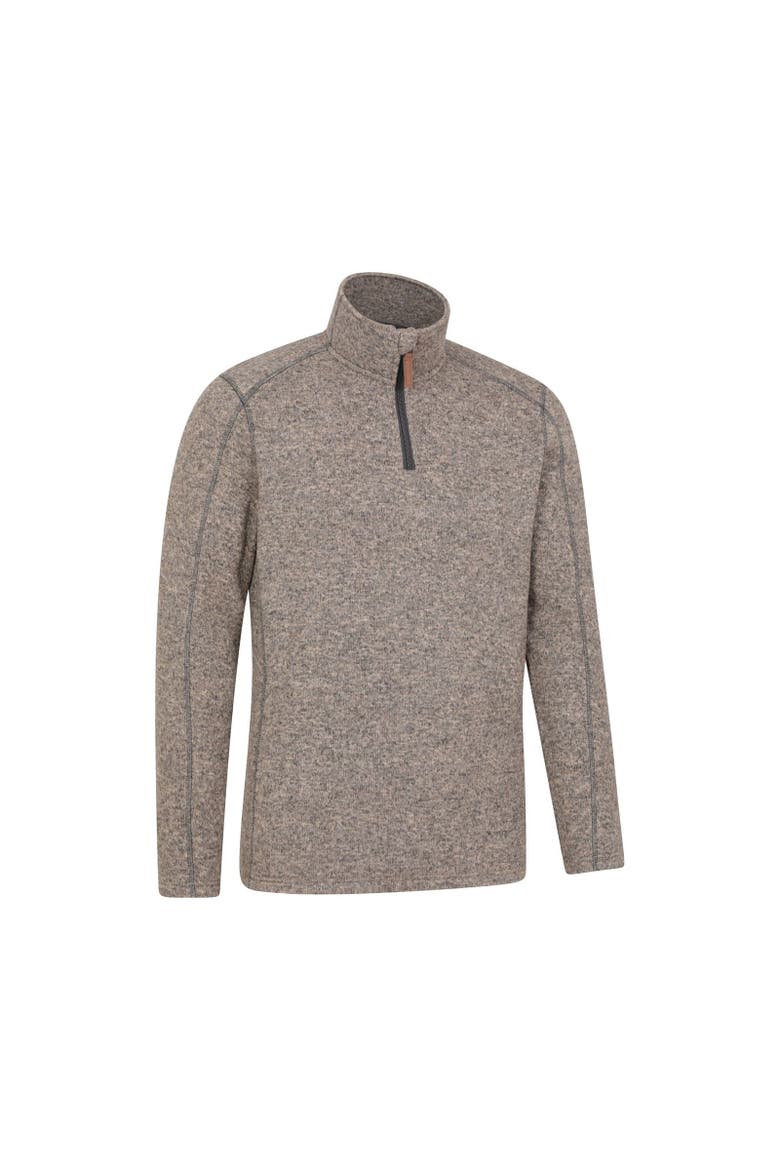 Idris II Half Zip Fleece Top, Alternate, color, Beige
