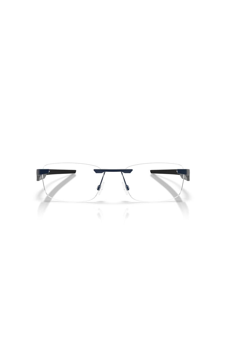 55mm Rectangle optical glasses, Alternate, color, Blue