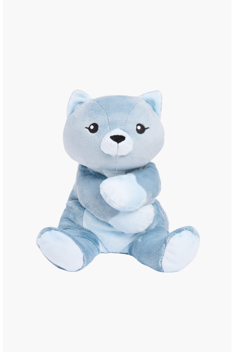 Frankie the Cat Plush Toy, Main, color, Blue