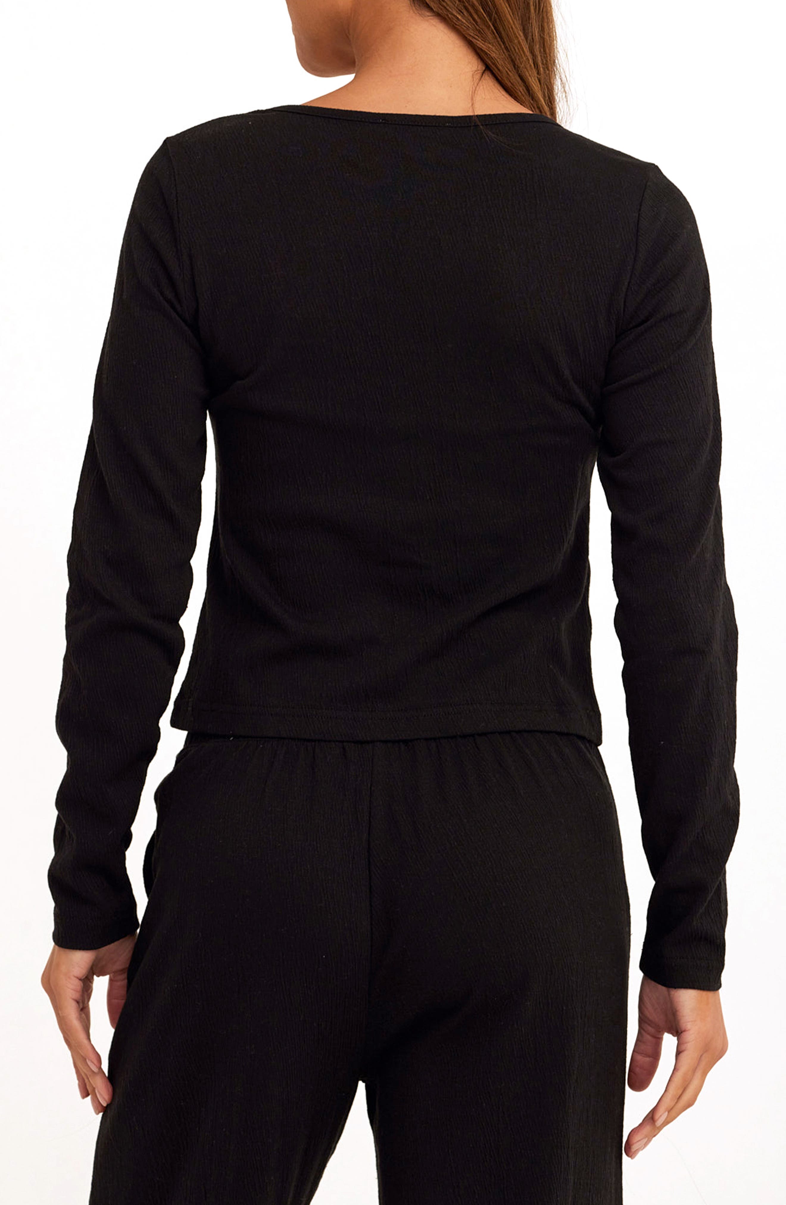 Jamila Texture Jersey Top - image 2