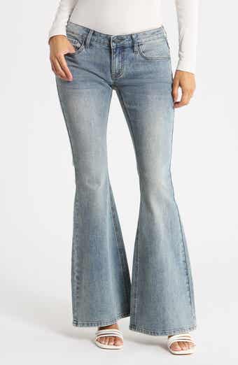 Ultra Low Rise Flare Jeans