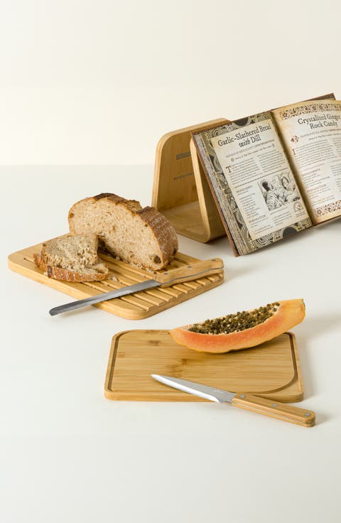 Space-Saving Knife & Cutting Board Set