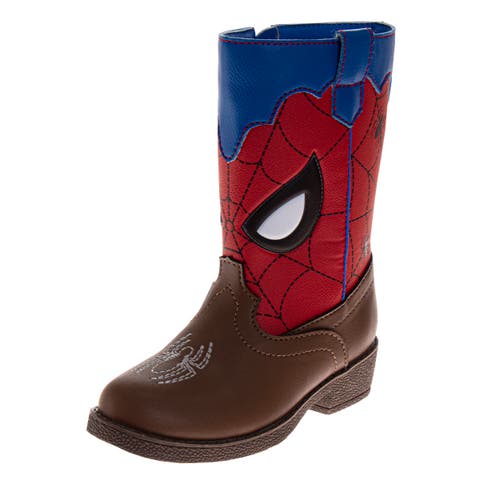 Cowboy Boots Boys Web-Slinger Western Style (Toddler/Little Kid)
