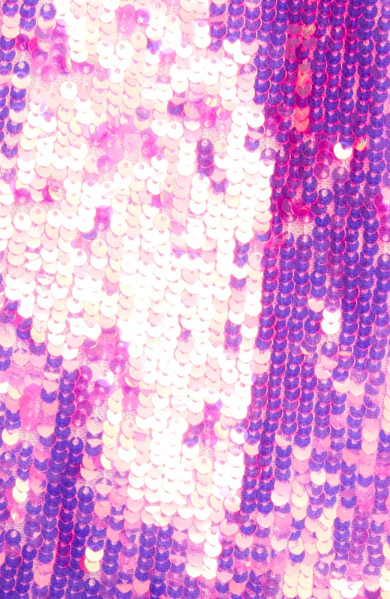 AZALEA WANG Sequin Denim Jacket, Alternate, color,