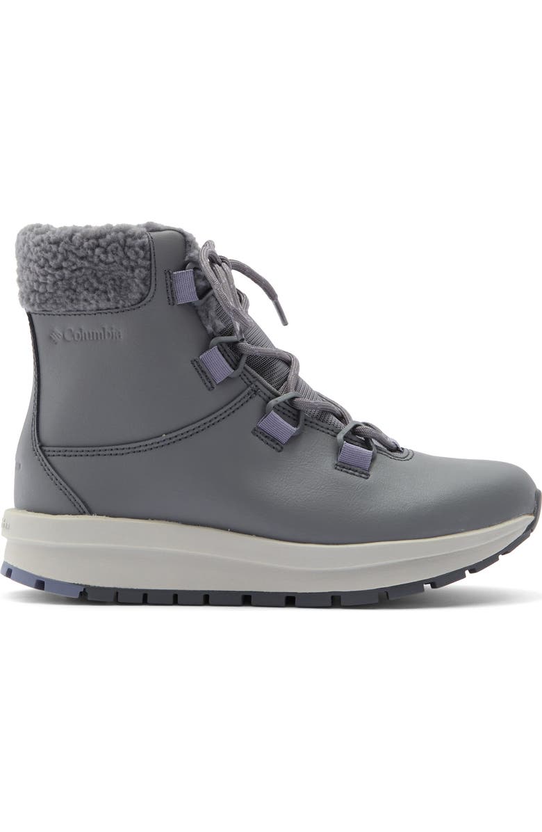 Columbia Moritza Waterproof Insulated Fleece Lined Hiking Boot, Alternate, color, Grey Steel