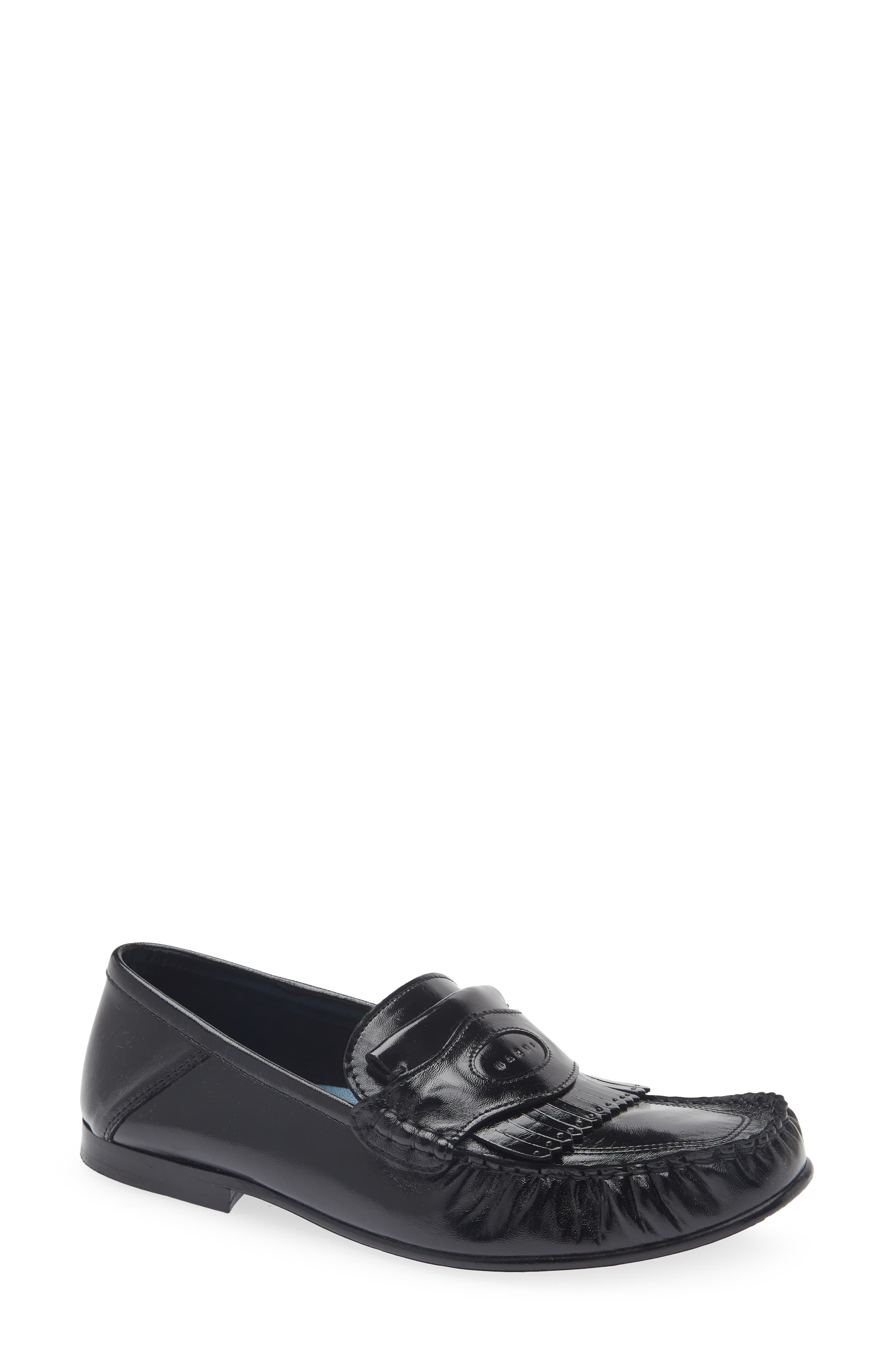 Marni Collapsible Loafer, Main, color, Black
