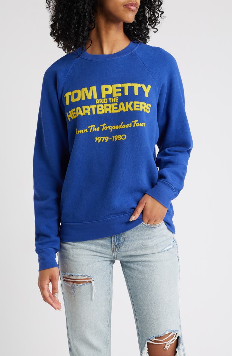 Daydreamer Tom Petty Damn the Torpedoes Graphic Sweatshirt, Main, color, 