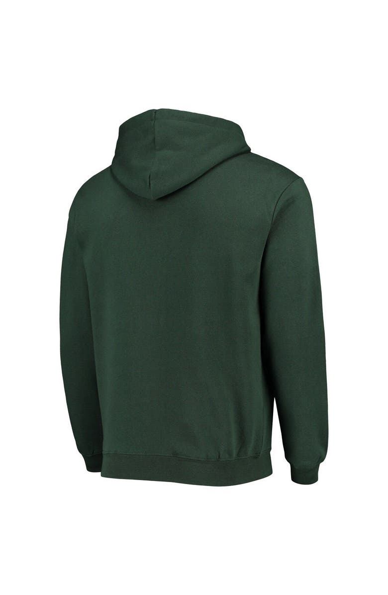 COLOSSEUM Men's Colosseum Green Michigan State Spartans Arch & Logo 3.0 Full-Zip Hoodie, Alternate, color, Green