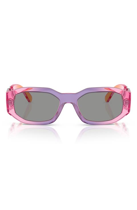 Biggie 53mm Round Sunglasses