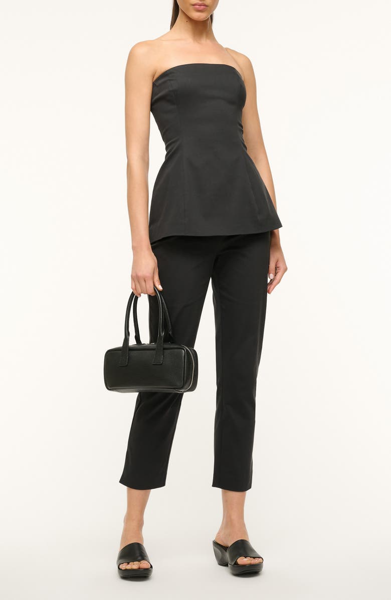 STAUD The Dude Leather Shoulder Bag, Alternate, color,