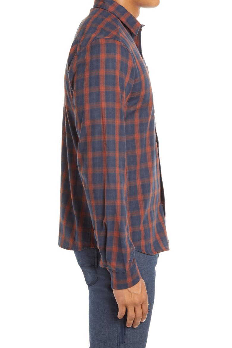 Bernal Snap-Up Flannel Shirt, Alternate, color, SUBASTRAL