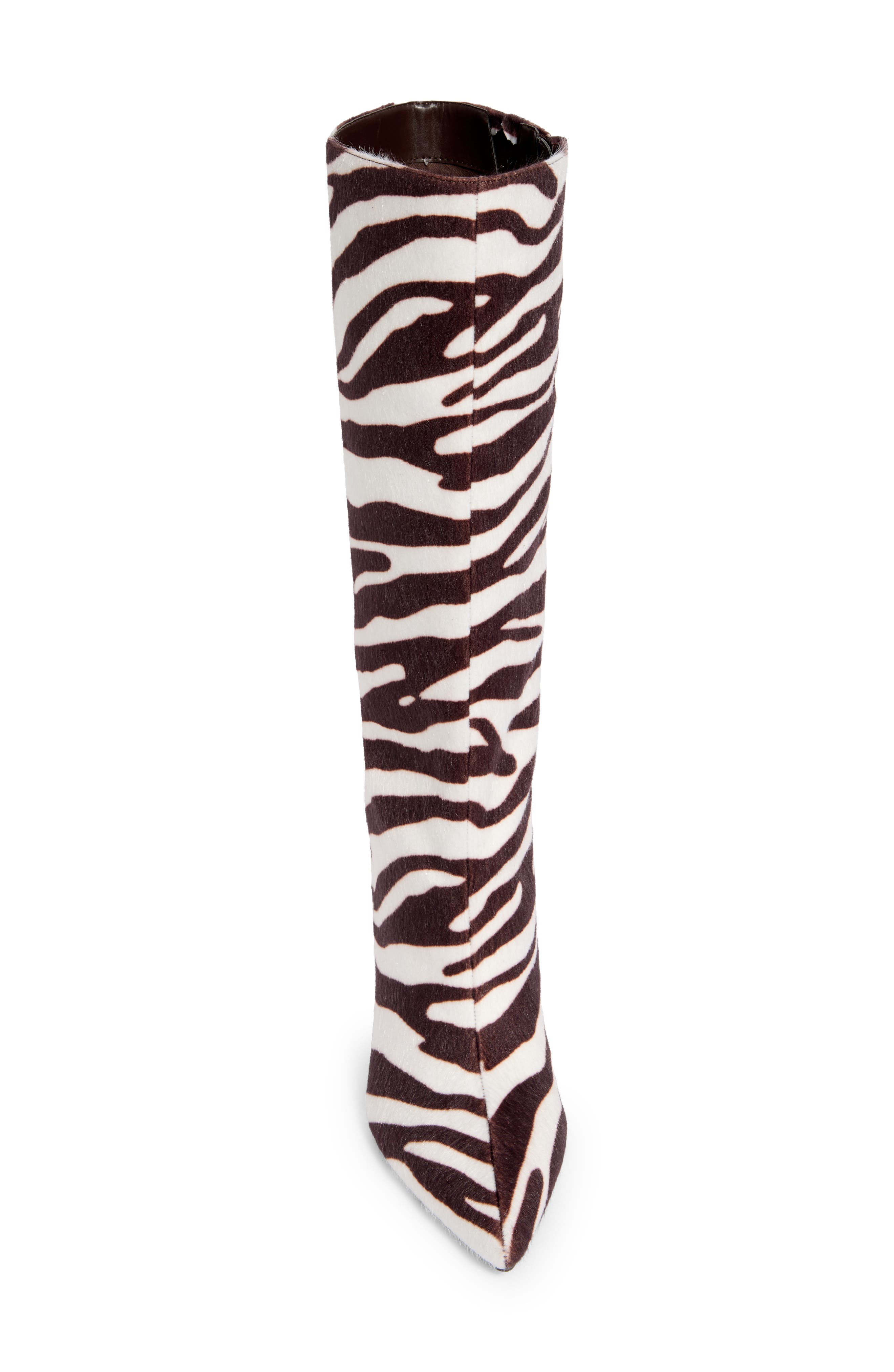 Vanna Tall Boot, Alternate, color, IVORY BROWN TIGER