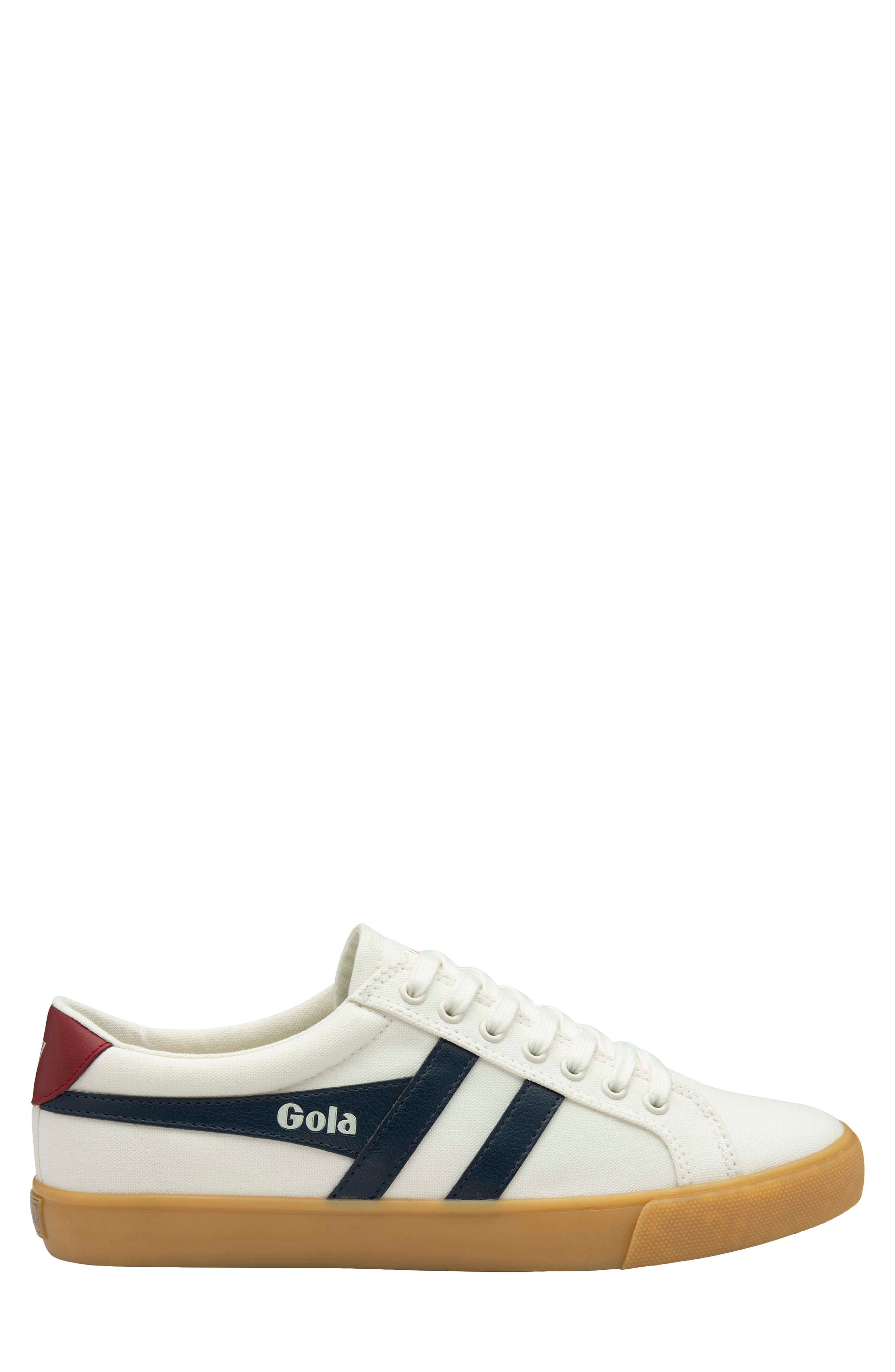 Gola Varsity Sneaker, Alternate, color, Off White/ Navy/ Deep Red/ Gum