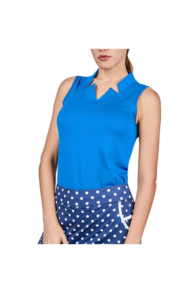 Golf Colors Sleeveless Womens Golf Shirt, Main, color, Ocean
