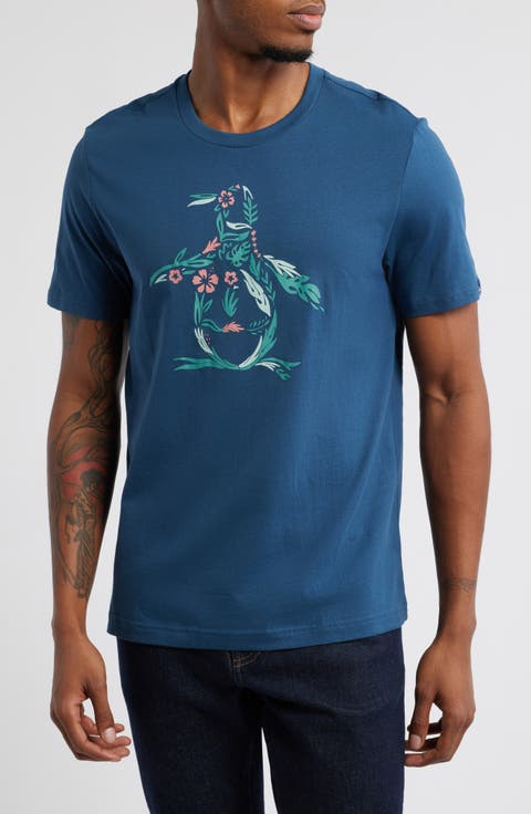 Floral Pete Organic Cotton Graphic T-Shirt