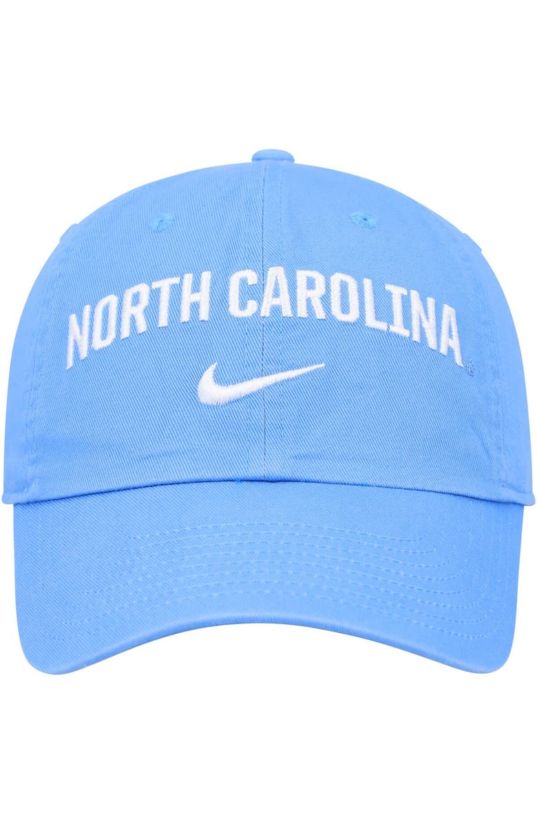 Jordan Brand Men's Nike Light Blue North Carolina Tar Heels Heritage86 Arch Performance Adjustable Hat, Alternate, color,