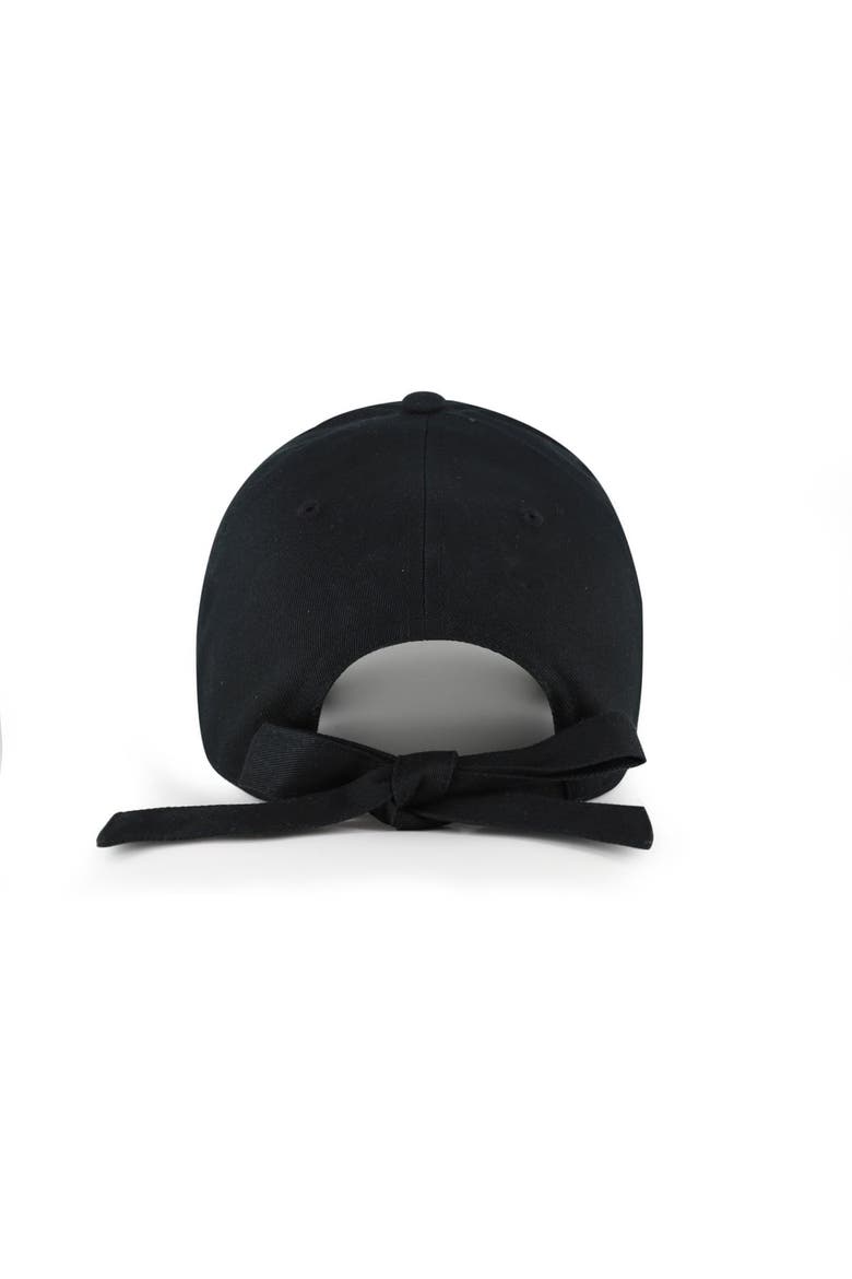 Women's '47 Black Cincinnati Bengals  Bow Back Clean Up Adjustable Hat, Alternate, color, Black