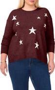 Vince Camuto Star Crewneck Sweater