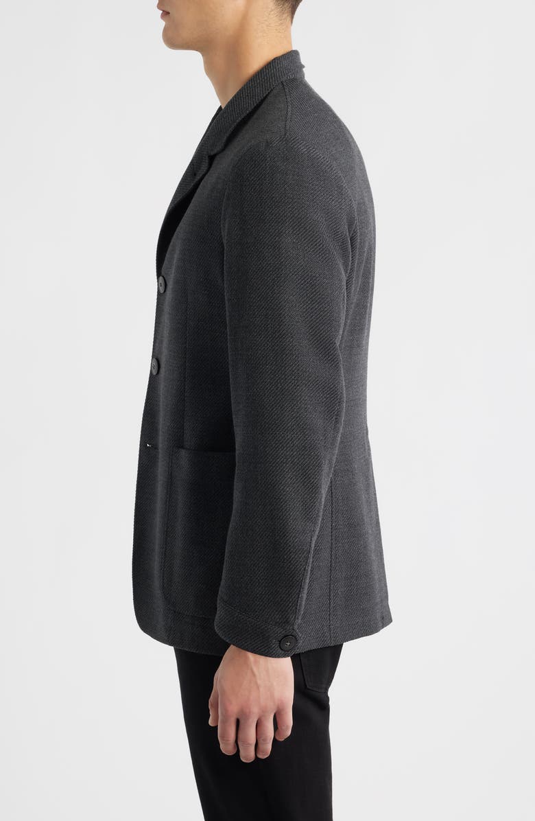 Canali Nuvola Regular Fit Wool Blend Sport Coat, Alternate, color, Charcoal