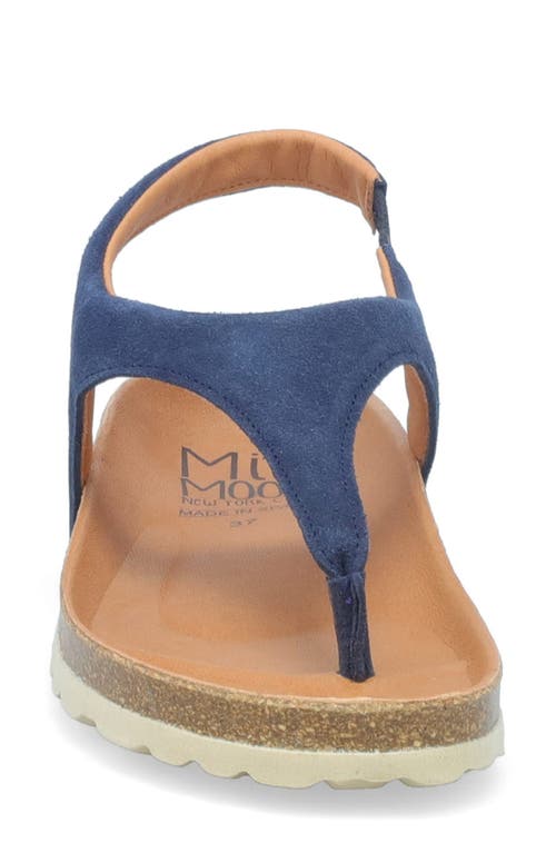 Miz Mooz Reagan Slingback Sandal In Navy
