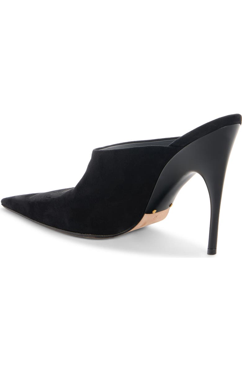 Balenciaga Duchesse Pointed Toe Mule, Alternate, color, Black