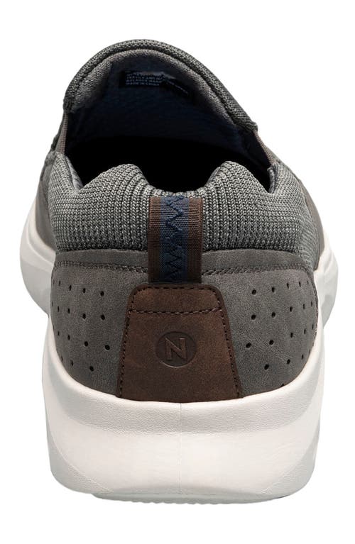 Nunn Bush Conway 2.0 Knit Slip-on Sneaker In Gray Multi