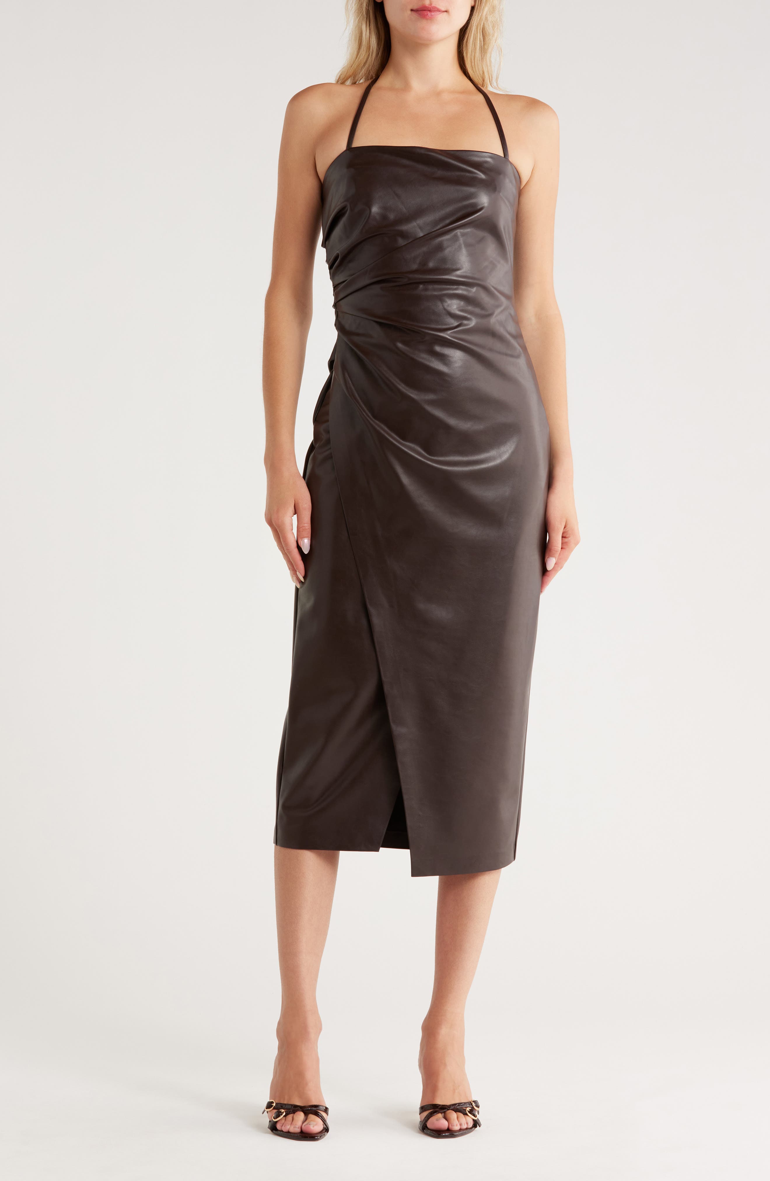 A.L.C. Faux Leather Dress
