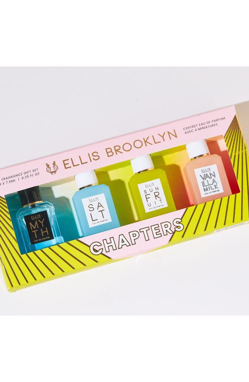 Ellis Brooklyn Chapters Mini Fragrance Gift Set In No Color