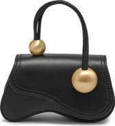 Cult Gaia Kazia Nano Leather Crossbody Bag