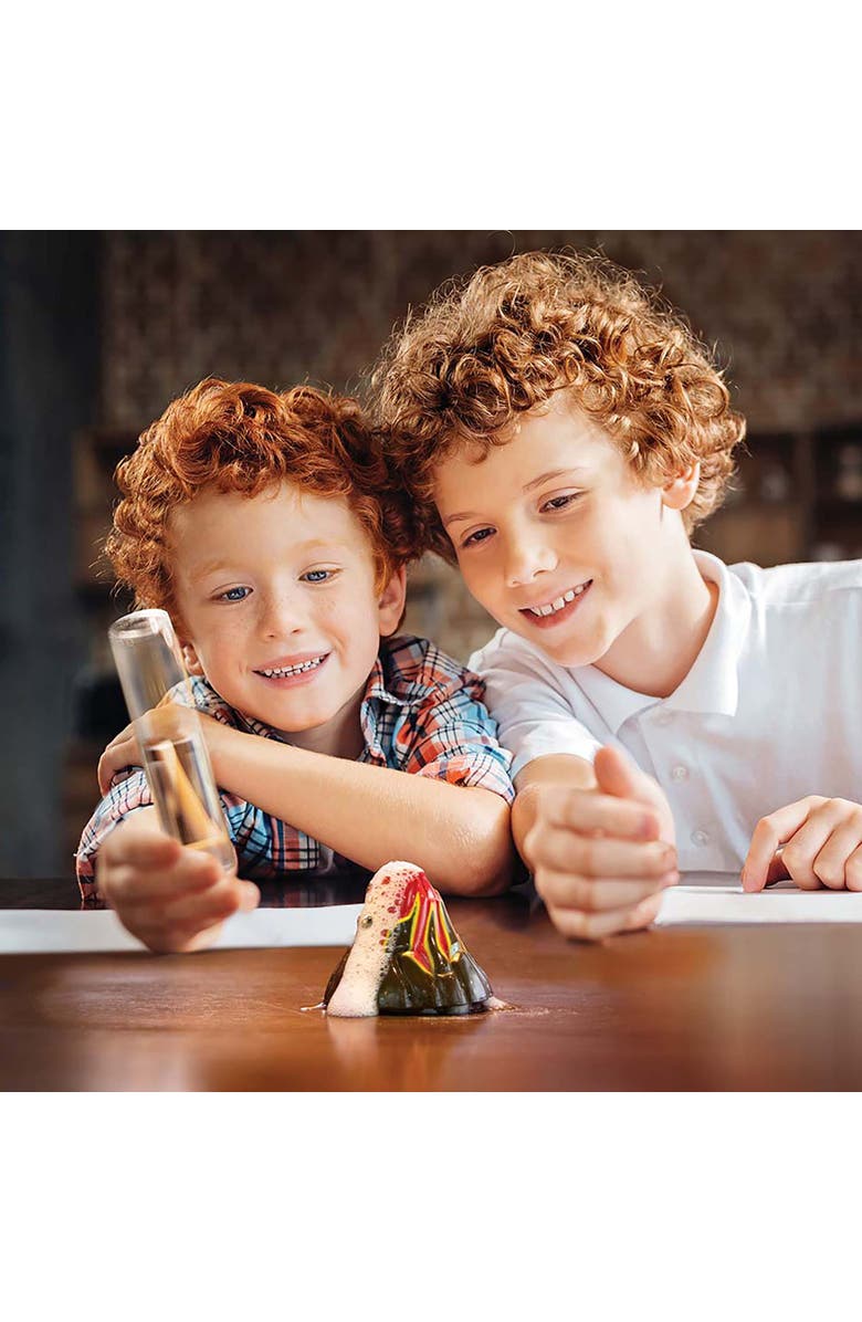 4M Kidzlabs Pocket Volcano Create Mini Eruptions, Baking Soda Reactions, Alternate, color, Multicolored
