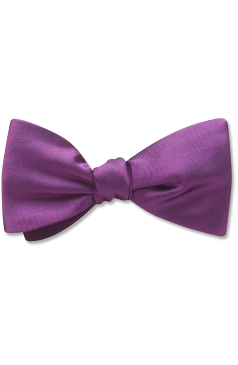 Somerville Plum Bow Tie