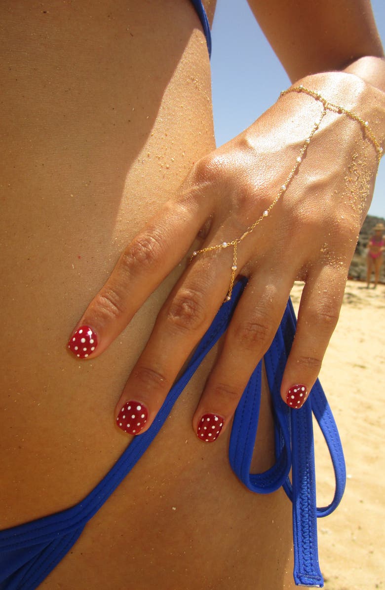 Set & Stones Austen Hand Chain, Alternate, color, Gold