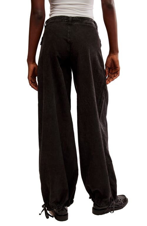 FREE PEOPLE FREE PEOPLE LOTUS DRAWSTRING WIDE LEG JEANS