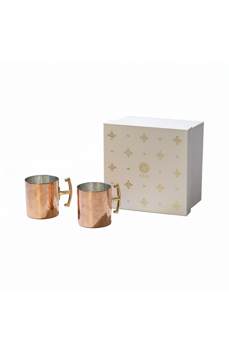P-Tal Copper Moscow Mule Mugs, Main, color, Copper