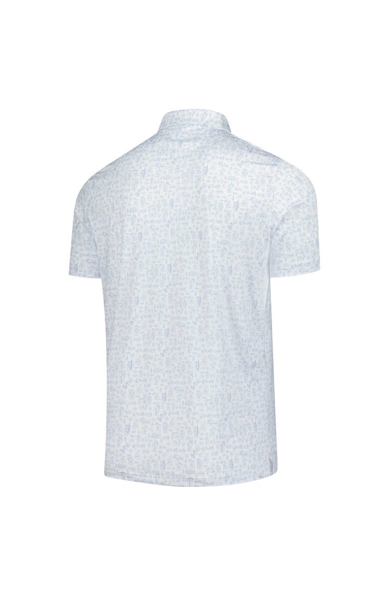 PUMA Men's Puma White Arnold Palmer MATTR Sketch Polo, Alternate, color, White