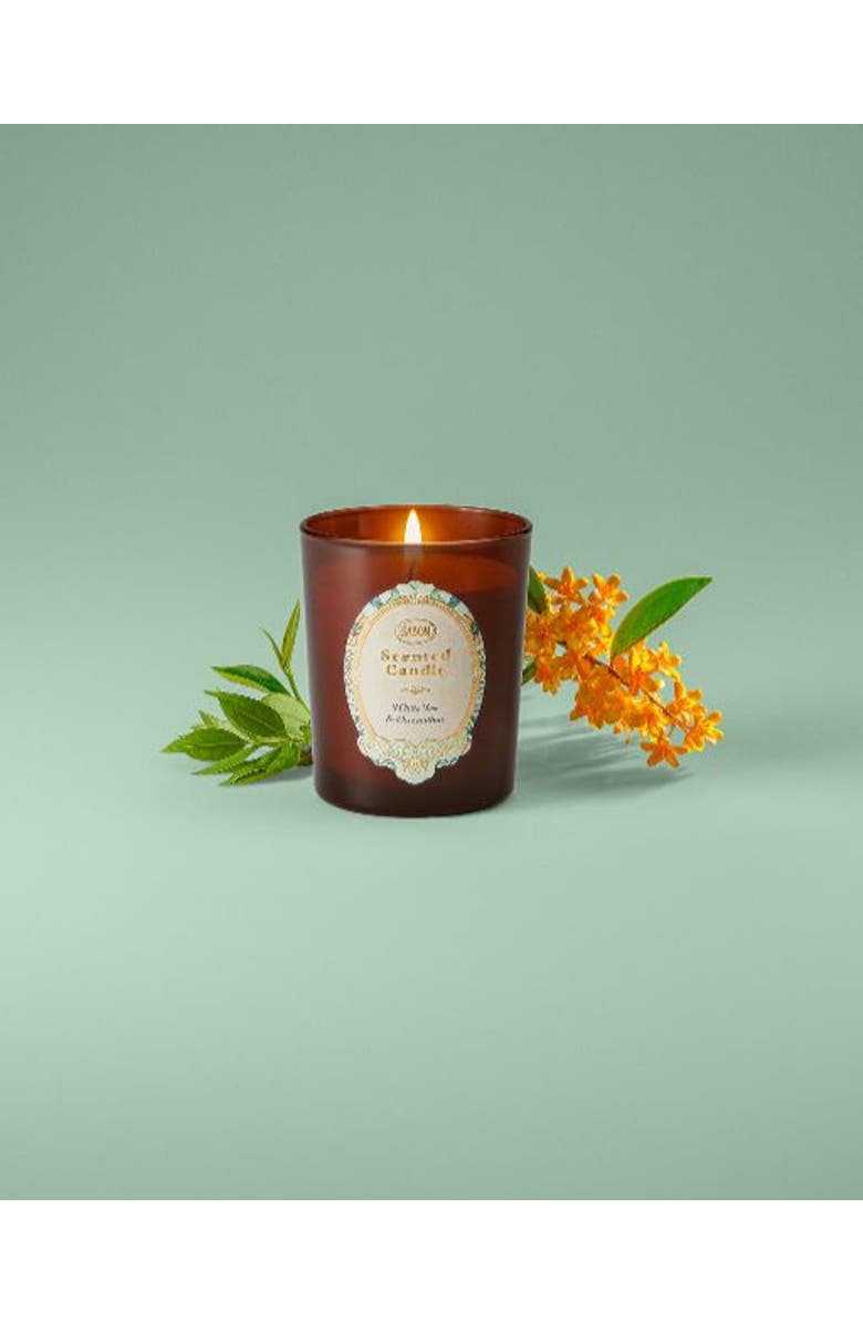 SABON Candle White Tea & Osmanthus, Alternate, color, White Tea & Osmanthus