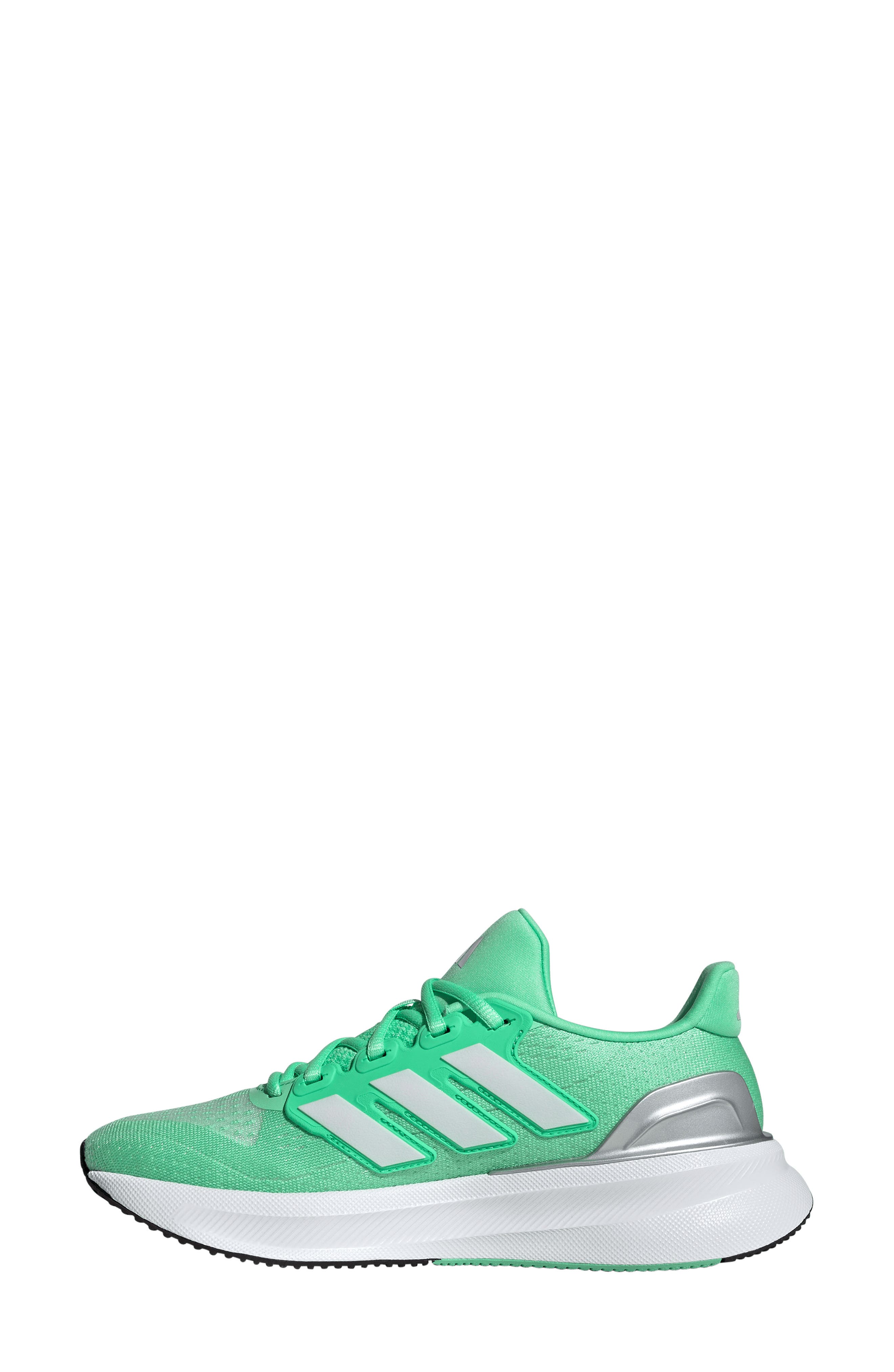 adidas Ultrarun 5 Running Shoe, Alternate, color, Green Glow/ Dash Grey/ Black
