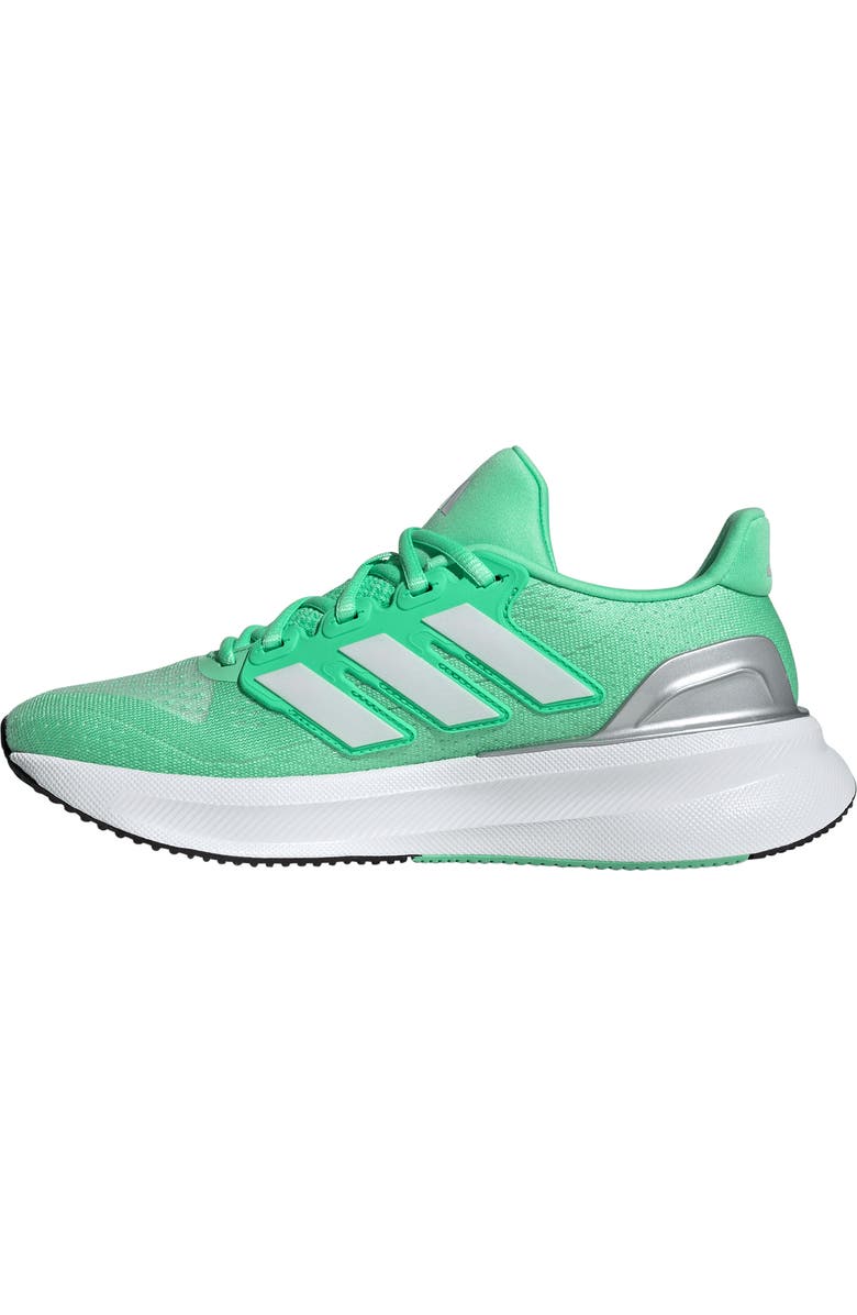 adidas Ultrarun 5 Running Shoe, Alternate, color, Green Glow/ Dash Grey/ Black