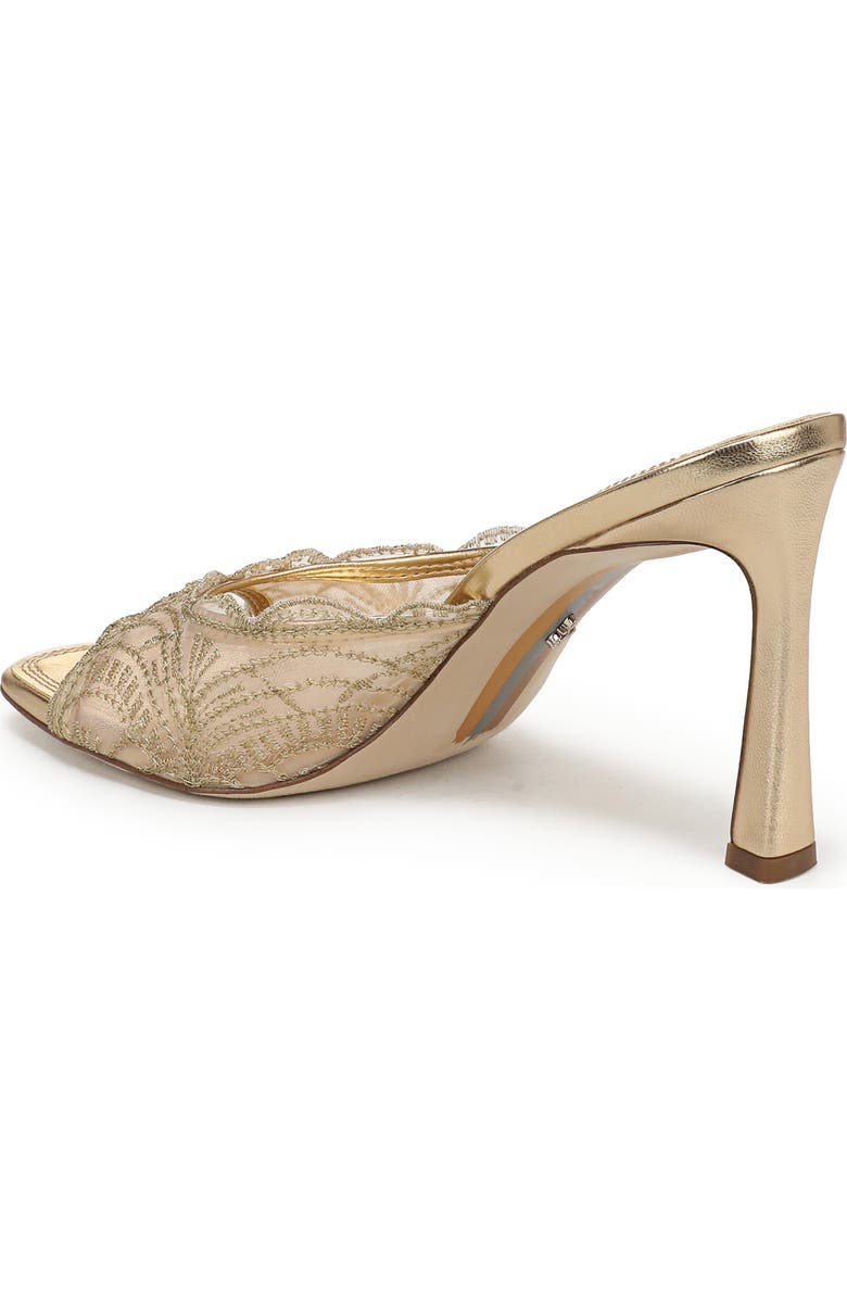 Sam Edelman Iva Mesh Sandal, Alternate, color, Amber Gold